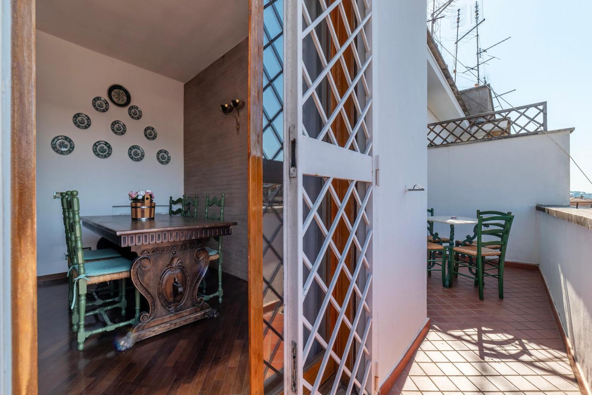 Flaminio Apartment Panoramic View With Terrace Roma Exterior foto